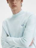 Fred Perry Laurel Wreath graphic high neck sweatshirt - M7770 - Tadolini Abbigliamento