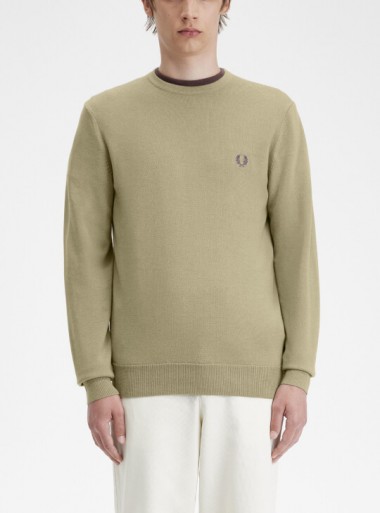 Fred Perry Classic crew neck jumper - K9601 U54 - Tadolini Abbigliamento