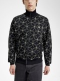 Fred Perry Geometric print track jacket - J7824 - Tadolini Abbigliamento