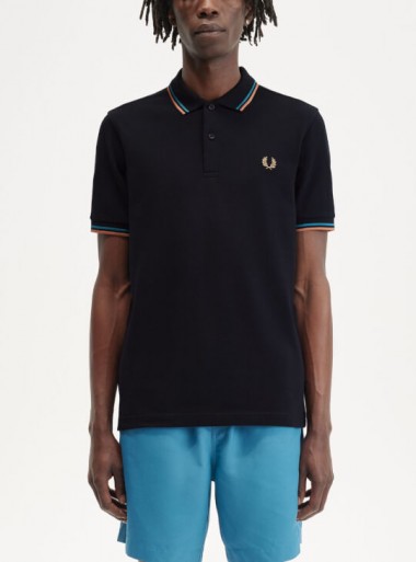 Fred Perry Polo con doppia riga - M3600 V03 - Tadolini Abbigliamento