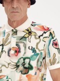 Fred Perry Floral print polo shirt - M7792 - Tadolini Abbigliamento