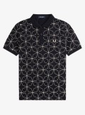 Fred Perry Geometric polo shirt - M7733 - Tadolini Abbigliamento