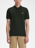 Fred Perry Cotton piqué polo shirt - M6000 V10 - Tadolini Abbigliamento