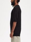 Fred Perry Open knit T-Shirt - K7622 - Tadolini Abbigliamento