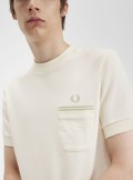 Fred Perry Loopback jersey pocket T-Shirt - M4650 560 - Tadolini Abbigliamento