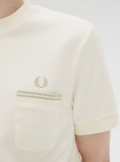 Fred Perry Loopback jersey pocket T-Shirt - M4650 560 - Tadolini Abbigliamento