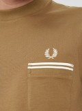 Fred Perry Loopback jersey pocket T-Shirt - M4650 W14 - Tadolini Abbigliamento