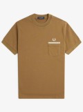 Fred Perry Loopback jersey pocket T-Shirt - M4650 W14 - Tadolini Abbigliamento