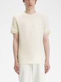 Fred Perry Striped cuff T-Shirt - M7707 560 - Tadolini Abbigliamento