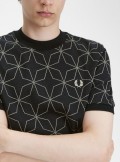 Fred Perry Geometric T-Shirt - M7704 - Tadolini Abbigliamento