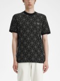 Fred Perry Geometric T-Shirt - M7704 - Tadolini Abbigliamento