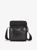 Fred Perry Nylon twill leather side bag - L7275 - Tadolini Abbigliamento