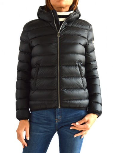 short hooded down jacket